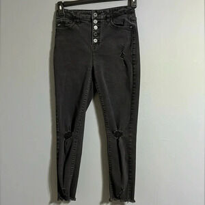 KanCan Womens Skinny
Button Fly Jeans 25